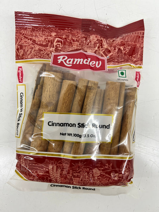 Ramdev: Cinnamon Stick Round - 100g