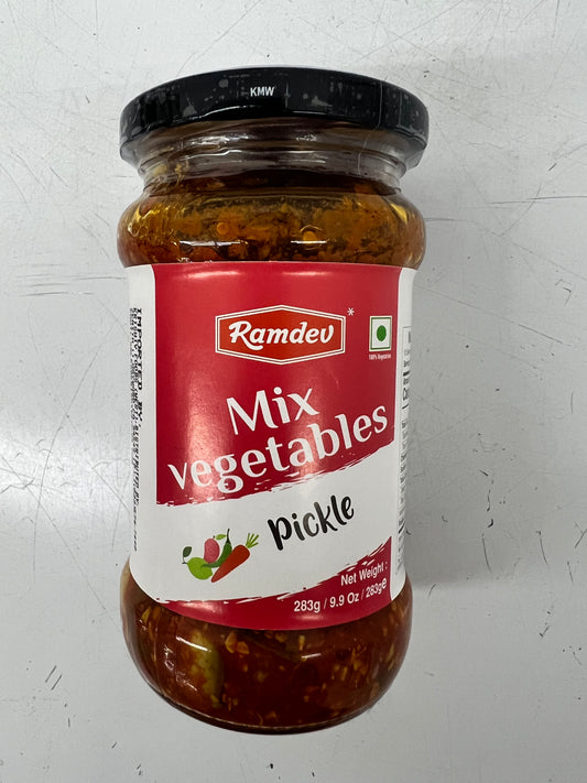 Ramdev: Mix Vegetables Pickle - 283g