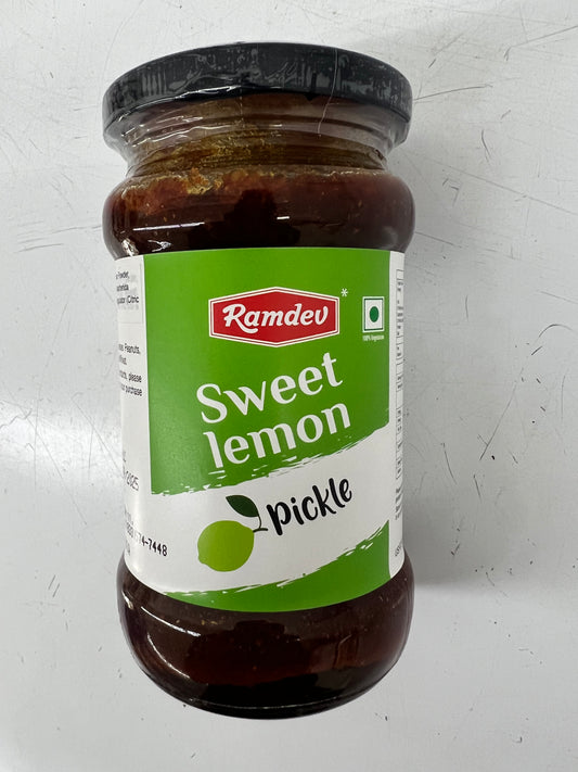 Ramdev: Sweet Lemon Pickle - 340g