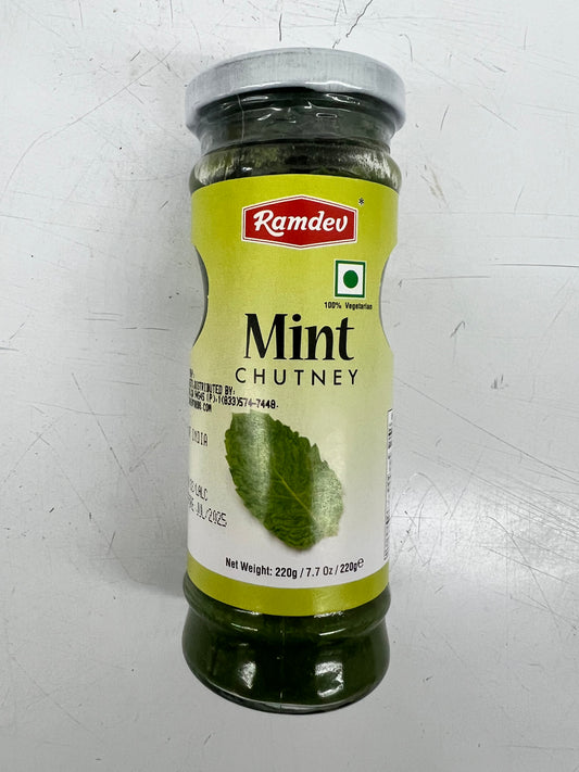Ramdev: Mint Chutney - 220g
