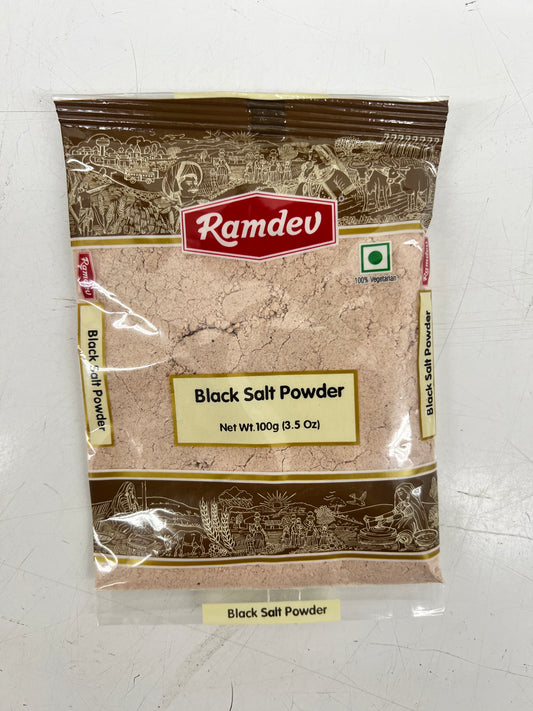 Ramdev: Black Salt Powder - 100g